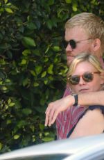 KIRSTEN DUNST and Jesse Plemmons Out for Lunch at Marie et Cie in Valley Village 07/25/2022
