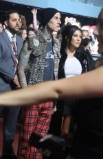 KOURTNEY KARDASHIAN and Travis Barker at Machine Gun Kelly