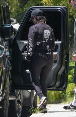 KOURTNEY KARDASHIAN and Travis Barker Heading to Erewhon Market in Calabasas 07/26/2022