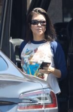 KOURTNEY KARDASHIAN and Travis Barker Out for Lunch at JOi Cafe in Westlake Village 07/14/2022