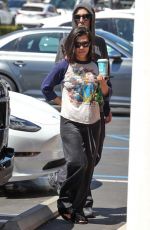 KOURTNEY KARDASHIAN and Travis Barker Out for Lunch at JOi Cafe in Westlake Village 07/14/2022