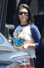 KOURTNEY KARDASHIAN and Travis Barker Out for Lunch at JOi Cafe in Westlake Village 07/14/2022