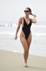 KOURTNEY KELLAR in Swimsuit at a Beach in Malibu 07/04/2022