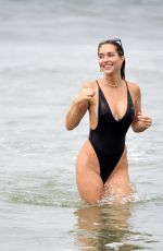 KOURTNEY KELLAR in Swimsuit at a Beach in Malibu 07/04/2022