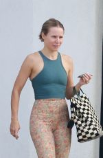 KRISTEN BELL Arrives at Metamorphosis Studio Pilates Class in Los Feliz 07/26/2022
