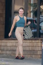 KRISTEN BELL Arrives at Metamorphosis Studio Pilates Class in Los Feliz 07/26/2022