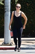 KRISTEN BELL Out Hiking at Griffith Park in Los Feliz 07/27/2022
