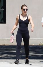 KRISTEN BELL Out Hiking at Griffith Park in Los Feliz 07/27/2022