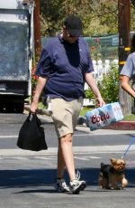 KRISTEN DOUTE Heading to a July 4th Party in Los Angeles 07/04/2022