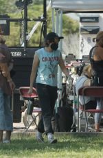 KRISTEN STEWART on the Set of Love Lies Bleeding in Albuquerque 06/29/2022