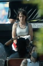 KRISTEN STEWART on the Set of Love Lies Bleeding in Albuquerque 06/29/2022