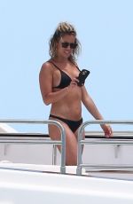 KRISTIN CAVALLARI in Bikini at a Boat in Turks and Caicos 07/04/2022