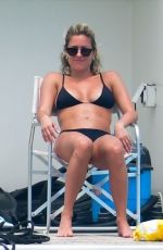 KRISTIN CAVALLARI in Bikini at a Boat in Turks and Caicos 07/04/2022
