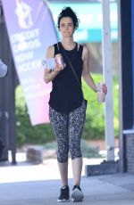 KRYSTEN RITTER Leaves a Gym in Los Angeles 07/18/2022