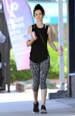 KRYSTEN RITTER Leaves a Gym in Los Angeles 07/18/2022