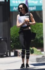 KRYSTER RITTER Leaves a Gym in Los Angeles 07/19/2022