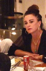 KYLE RICHARDS at Fine Italian Dining and Dances the in Portofino 07/15/2022