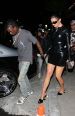 KYLIE JENNER and Travis Scott Arrives at Craig