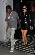 KYLIE JENNER and Travis Scott Arrives at Craig