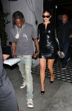 KYLIE JENNER and Travis Scott Arrives at Craig