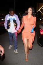 KYLIE JENNER Arrives at Catch Steak in West Hollywood 07/09/2022