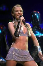 KYLIE MINOGUE Performs on Tour in Glasgow, May 2002