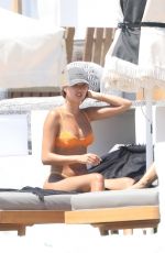 KYRA TRANSTRUM and MADDIE YOUNG in Bikinis at a Beach in Mykonos 07/13/2022