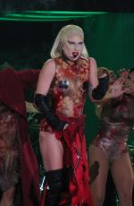 LADY GAGA Performs at Her Chromatica Ball Tour at Londons Tottenham Hotspur Stadium 07/29/2022