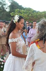 LAIS RIBEIRO and Joakim Noah Tie the Knot on the Beach in Brazil 07/13/2022