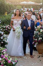 LAIS RIBEIRO and Joakim Noah Tie the Knot on the Beach in Brazil 07/13/2022