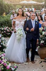 LAIS RIBEIRO and Joakim Noah Tie the Knot on the Beach in Brazil 07/13/2022