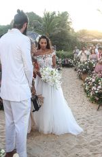 LAIS RIBEIRO and Joakim Noah Tie the Knot on the Beach in Brazil 07/13/2022
