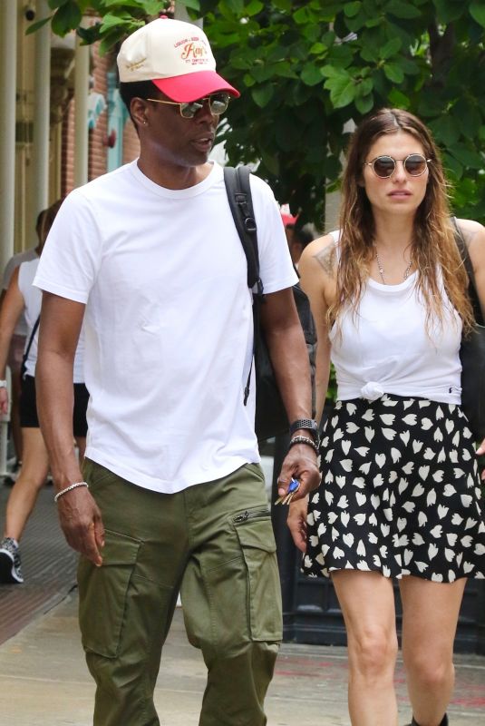 LAKE BELL and Chris Rock Out in New York 07/24/2022