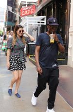 LAKE BELL and Chris Rock Out Shopping in New York 07/24/2022