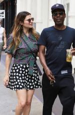 LAKE BELL and Chris Rock Out Shopping in New York 07/24/2022