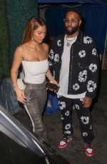 LAUREN WOOD Arrives at Delilah in West Hollywood 07/21/2022