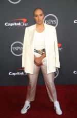 LAYSHIA CLARENDON at 2022 Espy Awards in Hollywood 07/20/2022