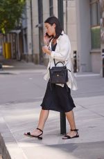 LEA MICHELE Out and About in New York 07/14/2022