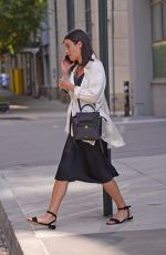 LEA MICHELE Out and About in New York 07/14/2022