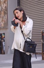 LEA MICHELE Out and About in New York 07/14/2022
