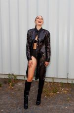 LEA VAN ACKEN at Tiktok x Lagerfeld Fashion Event 07/06/2022
