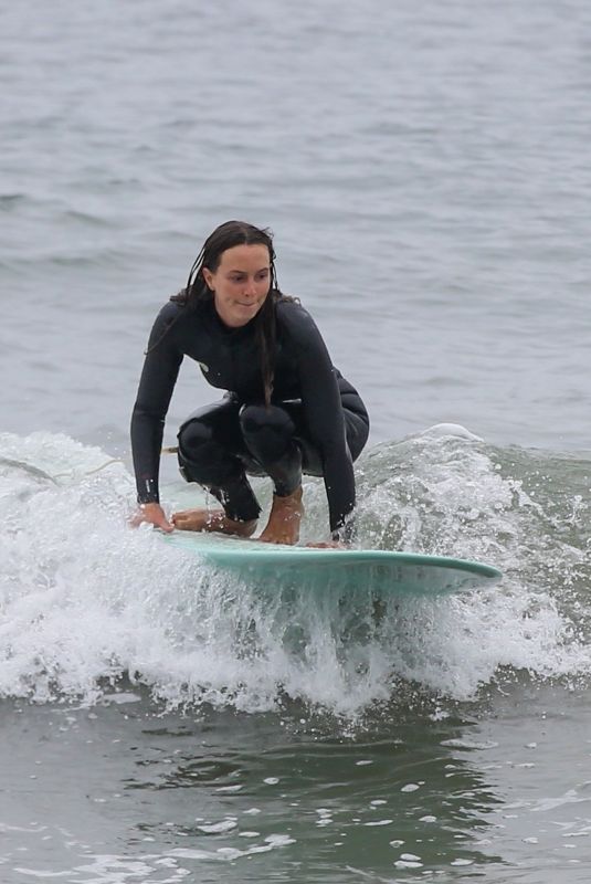 LEIGHTON MEESTER at Solo Surf Session in Santa Monica 07/16/2022