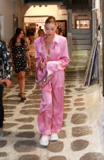 LELE PONS, HANNAH STOCKING, ELENI FOUREIRA and LYDIA FOTIADOU Night Out in Mykonos 07/06/2022
