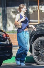 LENI KLUM Leaves Honor Bar in Beverly Hills 07/19/2022
