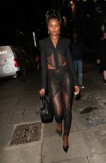 LEOMIE ANDERSON Arrives at The Iconic Ball in London 06/30/2022