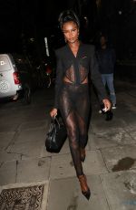 LEOMIE ANDERSON Arrives at The Iconic Ball in London 06/30/2022