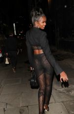 LEOMIE ANDERSON Arrives at The Iconic Ball in London 06/30/2022