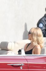 LIL-ROSE DEPP on the Set of The Idol in Los Angeles 07/05/2022