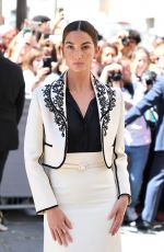 LILY ALDRIDGE Arrives at Christian Dior Fall/Winter 2022/2023 Show at Paris Fashion Week 07/04/2022