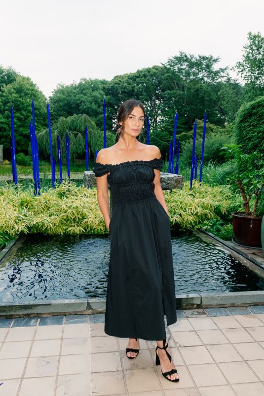 LILY ALDRIDGE at Luxury Stores at Amazon Celebrate U Beauty in New York 07/16/2022